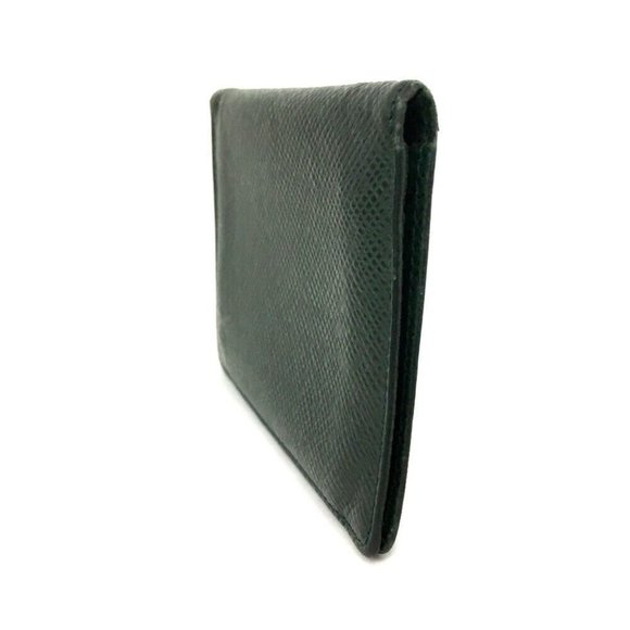 377068E V Louis Vuitton Wallet Taiga Porte Cartes Vertical Leather Pass Card Cas - Picture 2 of 9